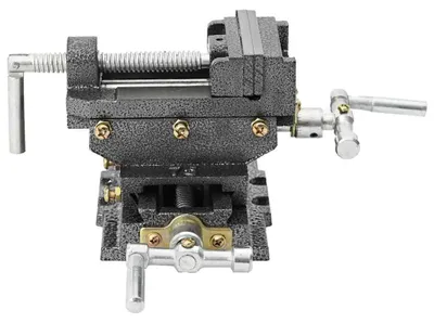 Produktbild von vidaXL Schraubstock Kreuztisch Handbetrieben 70 mm