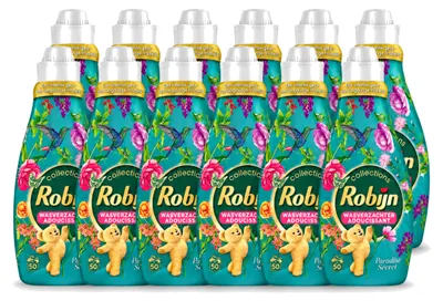 Produktbild von 12 x Robijn Collections Weichspüler Paradise Secret - 1,25 l - Vorteilspackung - 12 Stücke