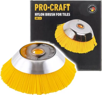 Obrázok produktu pre Nylonová kefa Procraft MR-14 pre krovinorezy na dlažbu