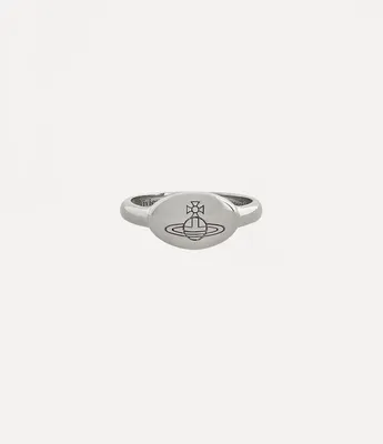 Produktbild von Vivienne Westwood Tilly Ring | Platin | Größe L | Uni Siegelring