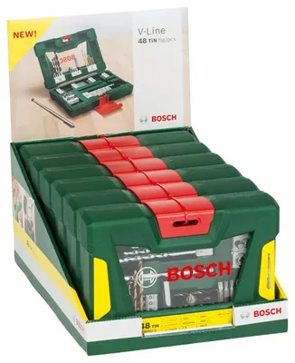 Immagine prodotto di Bosch V-Line 48tlg. TiN-Bohrer-und Bit-Se
