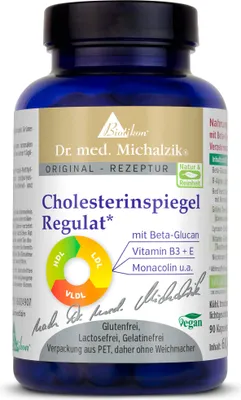 Produktbild von Cholesterinspiegel Regulat nach Dr. med. Michalzik - 120 Kapseln - von BIOTIKON®