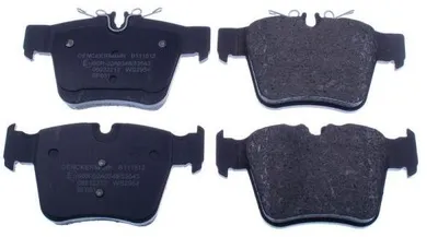 Image de EBG Plaquettes de frein avant céramique Mercedes A0004205000