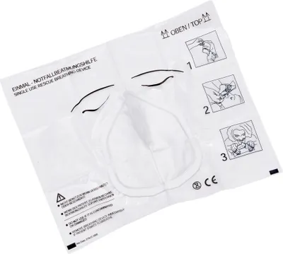 Produktbild von LEINA Einmal Notfallbeatmungshilfe DIN 13154