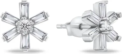 Immagine prodotto di Orecchini in argento con zirconi EA853W