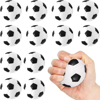 Obrázok produktu pre Mini Futbalová Sada, 12 Stressbalónov, 5 cm, Antistresové Míčky, na Párty