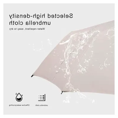 Produktbild von Regenschirm – Automatisches Öffnen und Schließen – Sturmfest, Winddicht und Wasserabweisend – Kompakter und leichter Taschenschirm mit rutschfestem Griff – Ideal für Damen und Herren