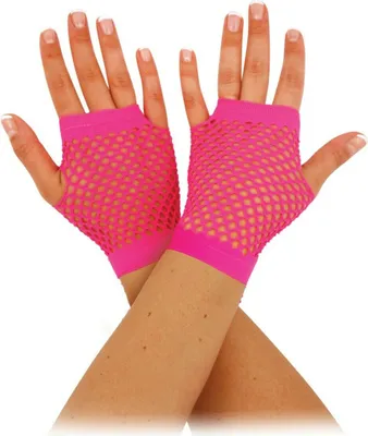 Image de Bristol Novelty - Gants sans doigts pour homme/femme unie BN822 (taille unique) (Rose fluo)