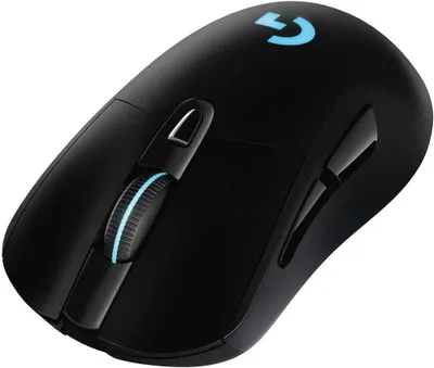 Produktbild von Logitech G G703 LIGHTSPEED, rechts, Optisch, RF Wireless, 25600 DPI, 1 ms, Schwarz