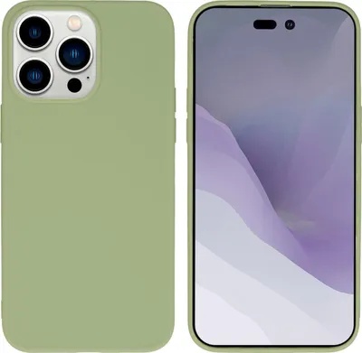 Zdjęcie produktu dla imoshion Color Backcover dla Apple iPhone 14 Pro Max - Olive Green