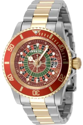 Immagine prodotto di Invicta Pro Diver 50521 Orologio da Uomo - Movimento al Quarzo - Acciaio Inossidabile con Quadrante Rosso - 40 mm