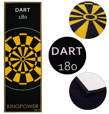 Image de 237x80 cm Paillet de Fléchettes Tournoi Fléchettes Tapis de Fléchettes Dart Kingpower