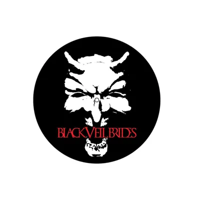 Produktbild von Black Veil Brides - Podložka pro gramofon "Devil" 2-pack RO9008 (jedna velikost) (černá/bílá/červená)