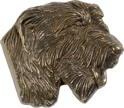 Produktbild von Art-Dog Wandrelief Irischer Wolfshund – Bronzepulver-Harz-Guss