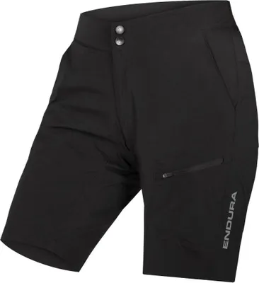 Zdjęcie produktu dla Endura Hummvee Lite Shorts damskie luźne z wkładką czarne. wielkość XS E6171BK/2