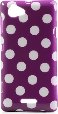 Produktbild von Schutzhülle für Handy Sony Xperia L S36h lila/violett