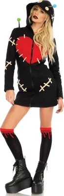 Produktbild von Voodoopuppe Hoodie Dress Größe: L