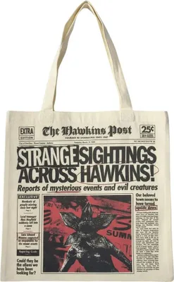 Immagine prodotto di Stranger Things Tragetasche Giornale
