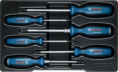 Produktbild von Schraubendreher-Set, SL/PH/PZ/TX, 6-teilig
