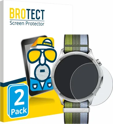 Produktbild von 2x BROTECT Schutzfolie für Oppo Watch S Displayschutz Displayschutzfolie Folie Matt Entspiegelungsfolie
