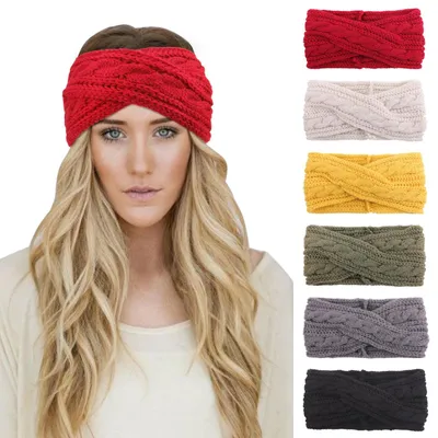 Produktbild von Gehäkelte Ohrwärmer für Damen im Winter