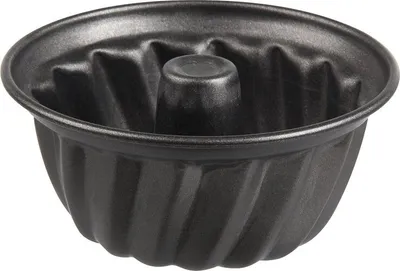 Produktbild von Zenker Gugelhupfform Ø 10 cm SPECIAL - MINI, kleine Backform aus Stahlblech, Kuchenform mit Antihaftbeschichtung (Farbe: Schwarz)