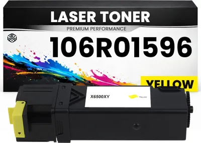 Produktbild von Toner kits kompatibel für Xerox 106R01596 Phaser 6500/6500N/6500DN WorkCentre6505/6505N/6505DN in Gelb