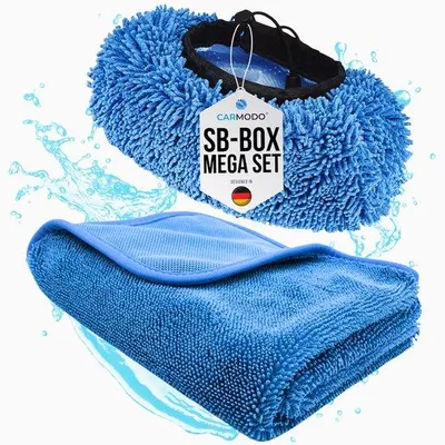Produktbild von Mikrofaser Auto Trockentuch 70x50cm Borstelhoes
