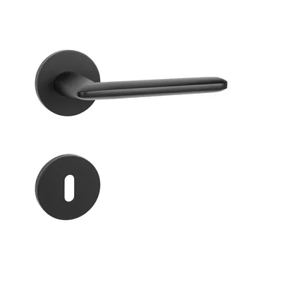 Immagine prodotto di Maniglia per porta SET MP - ELIPTICA - R S6 CIM - nero opaco (FB) maniglia/rubinetti BB
