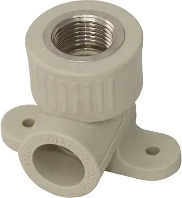 Produktbild von PPR Wandanschlusswinkel 25x1/2" Schweißtechnik PP-R