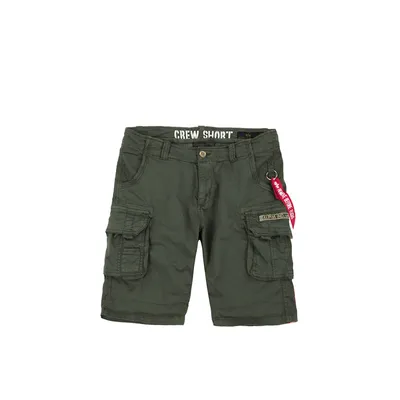 Produktbild von Alpha Industries Crew Short Herren Shorts 176203 dark olive 29