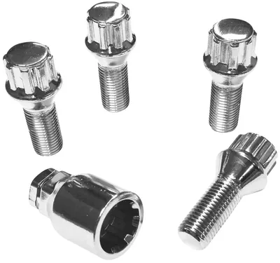 Produktbild von Felgenschloss M14x1,5x25mm Kegelbund 60° kompatibel mit Alfa Romeo Citroen Fiat Lancia Maserati MG Peugeot Renault Rover SsangYong