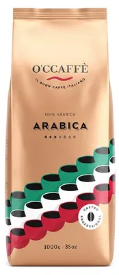 Produktbild von O'CCAFFÈ Professional Espresso 100% Arabica Bohnen 1Kg