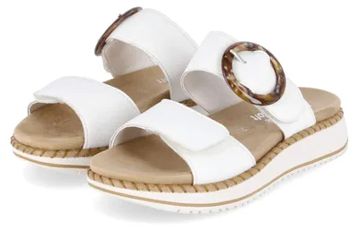 Produktbild von Remonte  Damenschuhe Pantoletten Bequem Weiß Freizeit