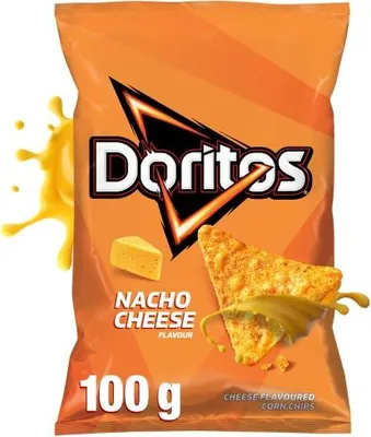 Zdjęcie produktu dla Doritos Chipsy Kukurydziane Nacho Serowy 100 g