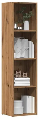 Produktbild von Bücherregal Artisan-Eiche 36x30x143 cm Holzwerkstoff Mehrzweckregal Standregal
