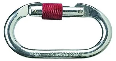 Produktbild von Delta Plus Karabinerhaken AM002X5 mit Schraubverschluss 5er Set