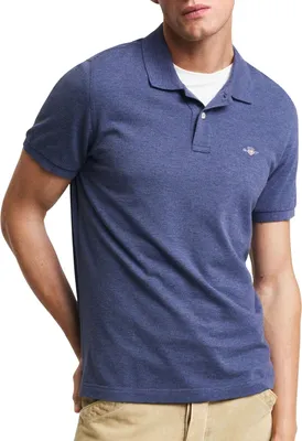Obrázek produktu pro GANT Regular Shield Pique Polo Shirt, modrá S