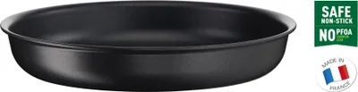 Produktbild von Tefal Ingenio Unlimited 3-teiliges Pfannen-Set L76389, Frittierset, Schwarz, Aluminium, Titan, Schwarz, Thermosignal