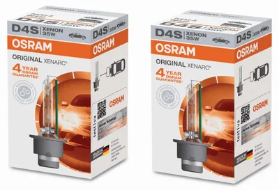 Immagine prodotto di Lampade allo xeno originali OSRAM Xenarc Classic D4S, 35W, per fari (2 pezzi)