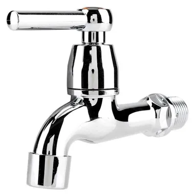 Produktbild von Wasserhahn Waschbecken Schwarz mit Einzelauslauf und Griff