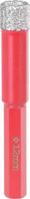 Image de Scie cloche Strend Pro Premium DCB12, 12 mm, queue HEX, diamant, professionnelle