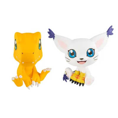 Immagine prodotto di Megahouse Digimon Agumon e Tailmon Figura Ricerca 11 Cm Giallo Giallo Taglia Unica