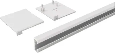 Produktbild von Pertura Distanzprofil 10 mm für Schiebetürbeschlag Selir Silber (EV1) L:2 m
