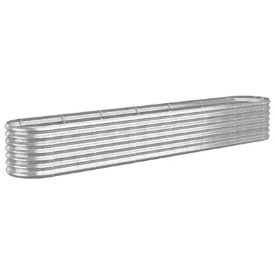 Immagine prodotto di VIDAXL -Planungsbox 260x40x36 cm Pulver -Stahl Silber gefärbt