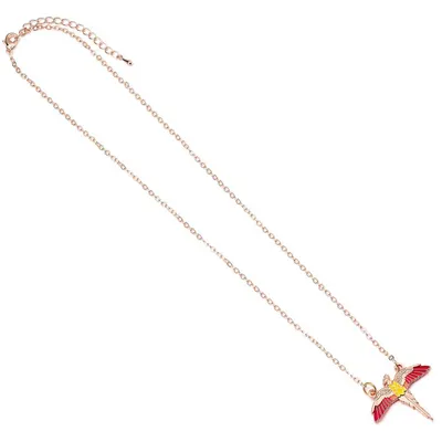 Image de Harry Potter Collier Fawkes (Plaqué or)