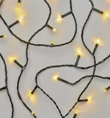 Produktbild von LED-Weihnachtskette, 18 m, 180 LEDs, warmweiß, Timer