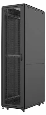 Produktbild von Lanview by Logon - Schrank Netzwerkschrank - 60 x 100, server line - freistehend - Schwarz, RAL 9005 - 46U - 48.3 cm (19")