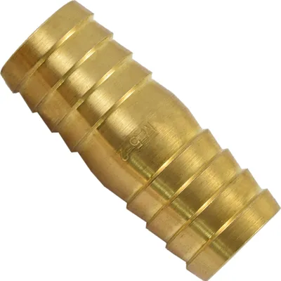Produktbild von Agora-Tec®  Messing Schlauchverbinder für 1 Zoll (25,4mm) Gartenschlauch