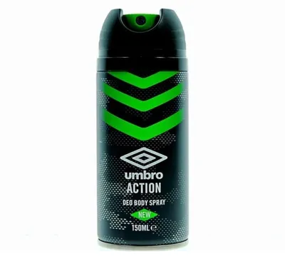 Image de Umbro Action Déodorant Spray pour Homme